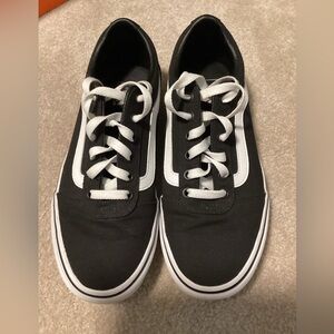 Vans black shoes